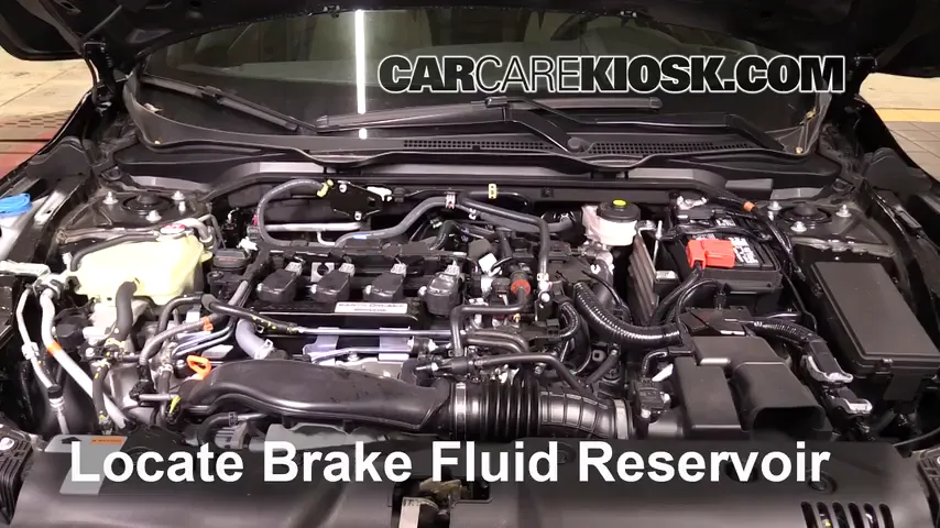 2017 Honda Civic LX 1.5L 4 Cyl. Turbo Coupe Brake Fluid